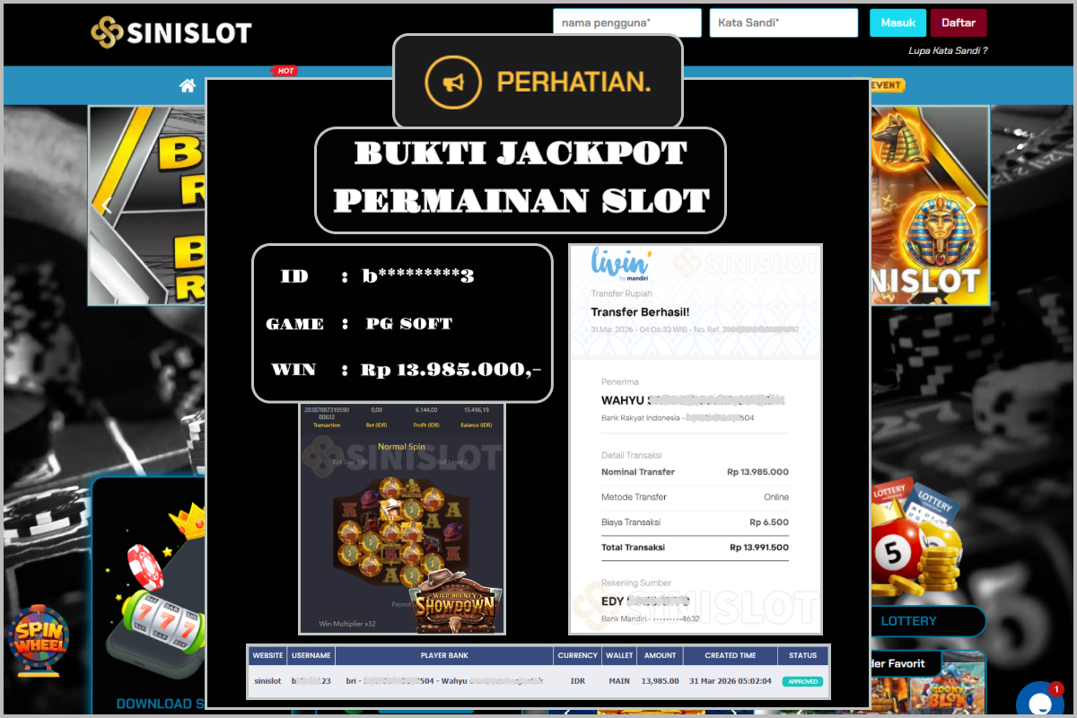 SINISLOT – WILD BOUNTY SHOWDOWN